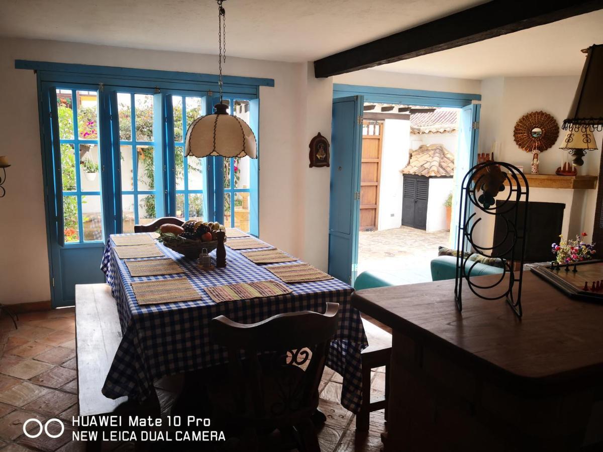 Casa Azul Leyva Villa Villa de Leyva Esterno foto